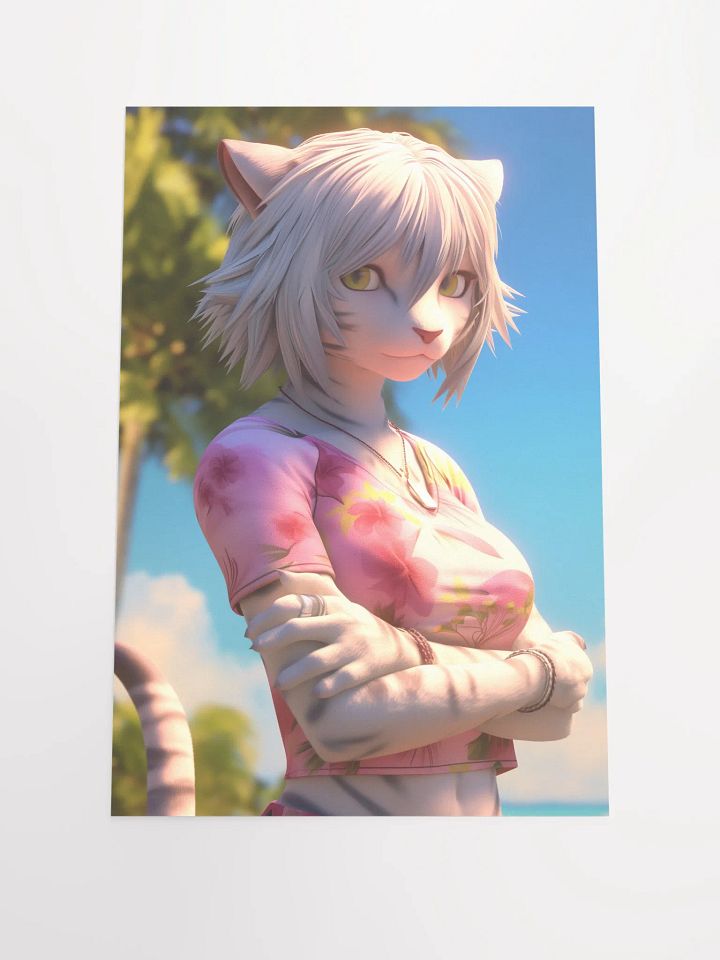 Feline Confidence Matte Poster product image (1)
