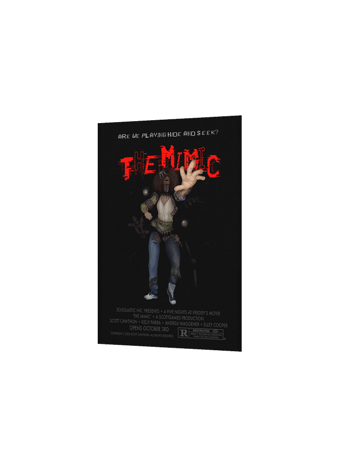 Mimic Epilouges Slasher Poster - FNAF - Cori Art Print product image (2)