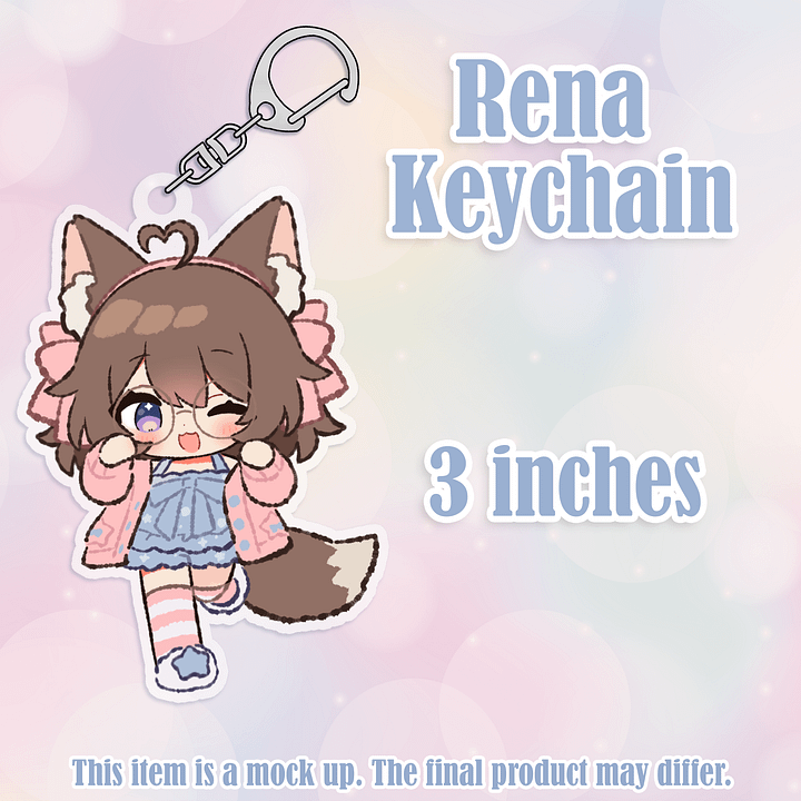 Rena Debut Keychain [PREORDER] product image (1)