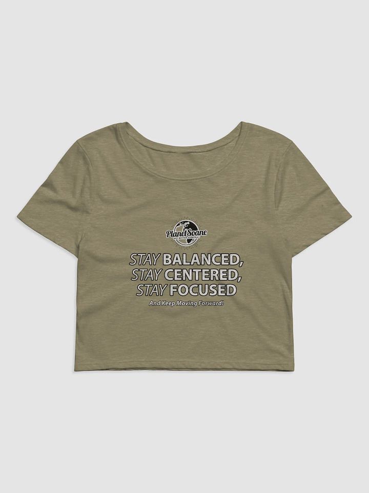 Stay Balanced, Centered & Focused (Womens Shirt) product image (2)