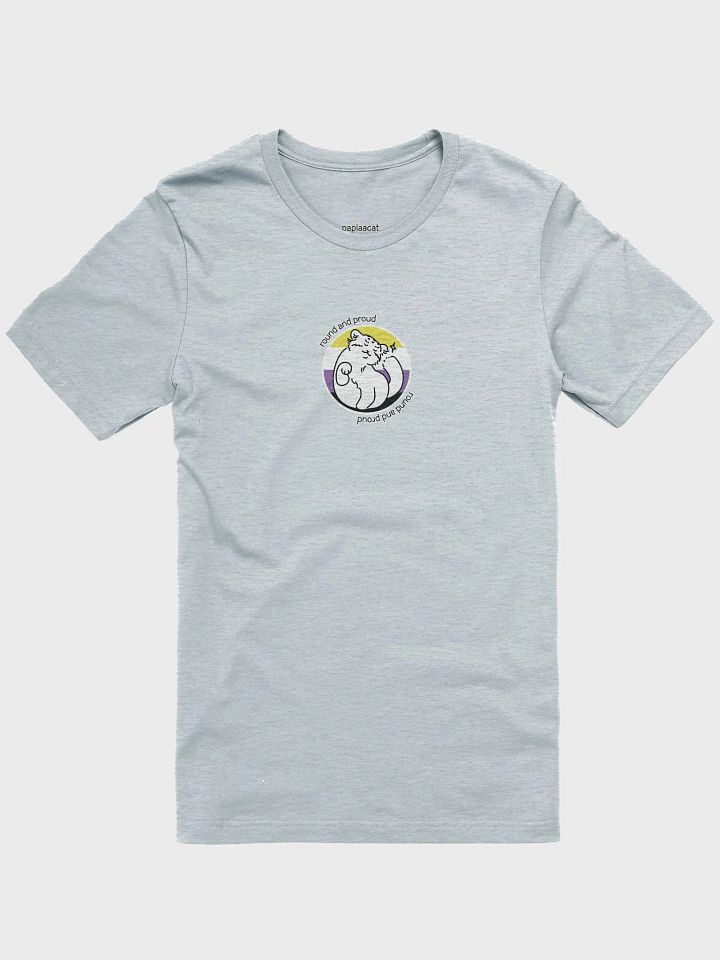 Round and Proud Manul Nonbinary Version - Bella+Canvas Unisex T-Shirt product image (9)