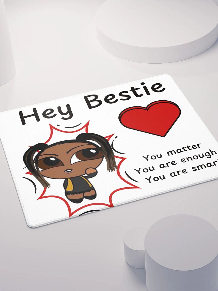 Hey Bestie Gaming Mouse Pad product image (1)