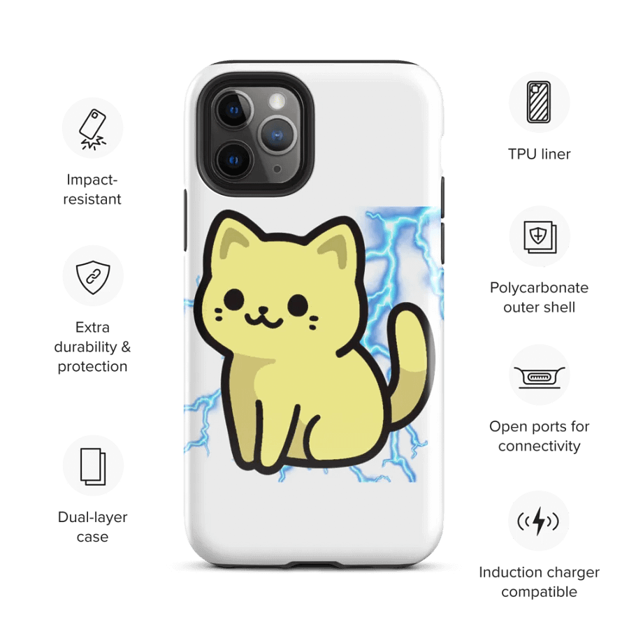 Lightning Kitty! iPhone Case product image (28)