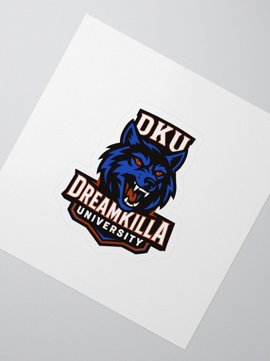 DREAMKILLA Wolf Kiss Cut Stickers product image (2)