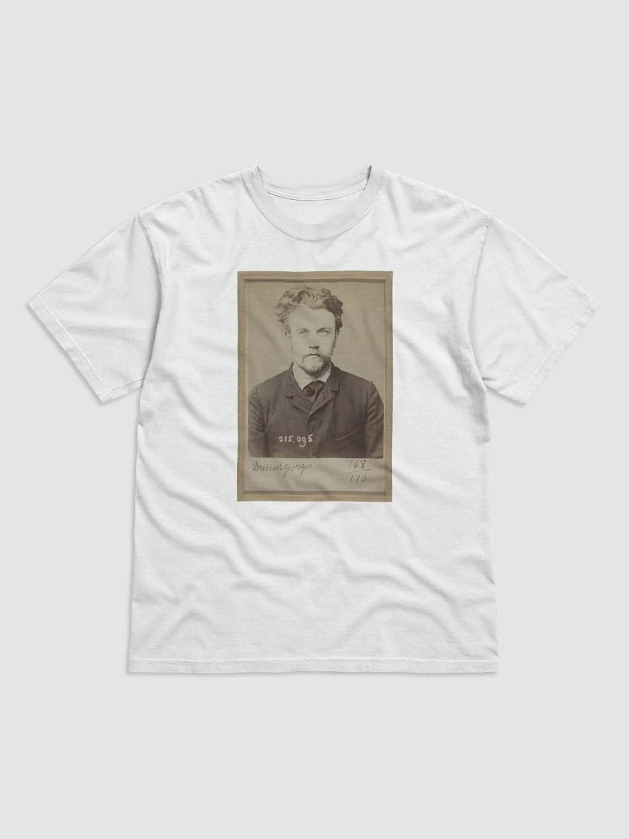 Georges Brunet Mugshot By Alphonse Bertillon (1894) - T-Shirt product image (1)