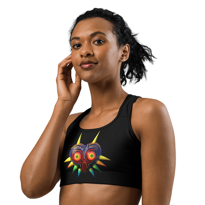 Majora's Mask Dark Sports Bra product image (2)