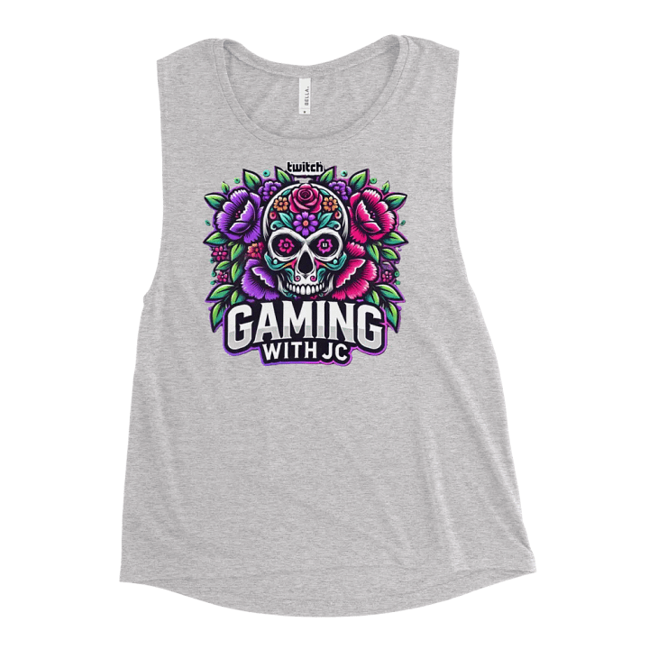 Skull Flower Womans Tank-Top product image (49)
