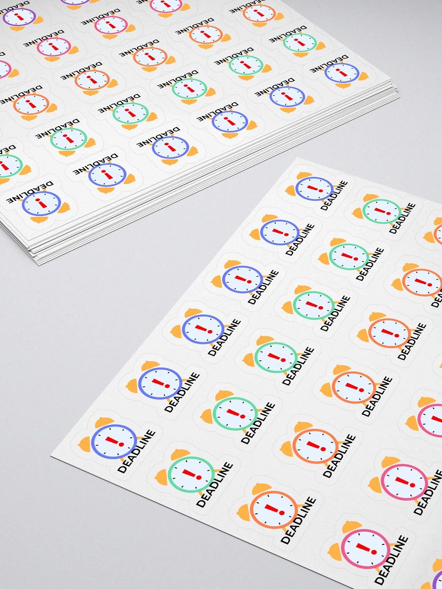 Deadline Stickers – Hand-Drawn, Functional Planner Stickers for Bullet Journals, Work, and Office Organization product image (4)