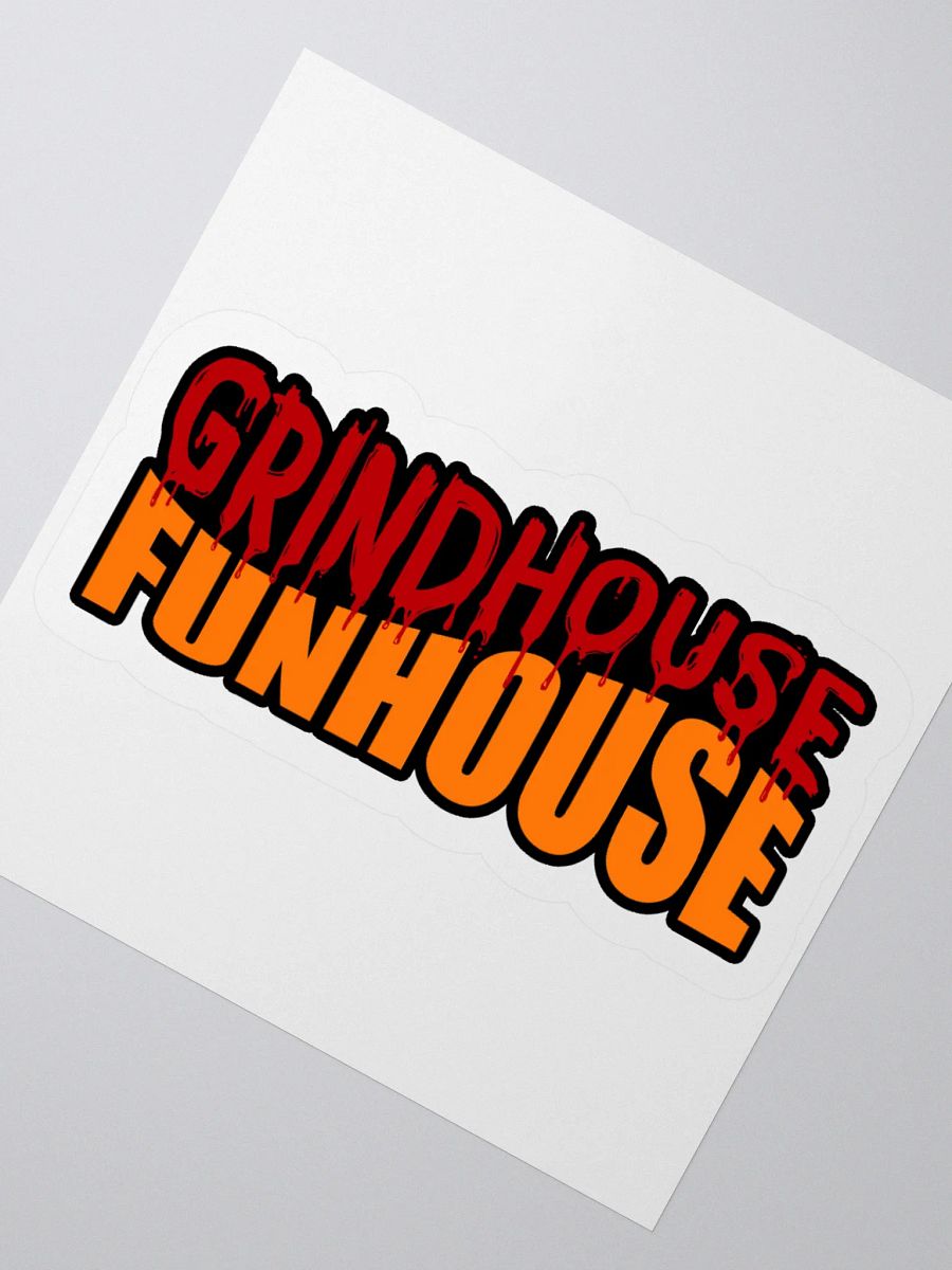 Grindhouse Funhouse | Kiss Cut Sticker product image (2)