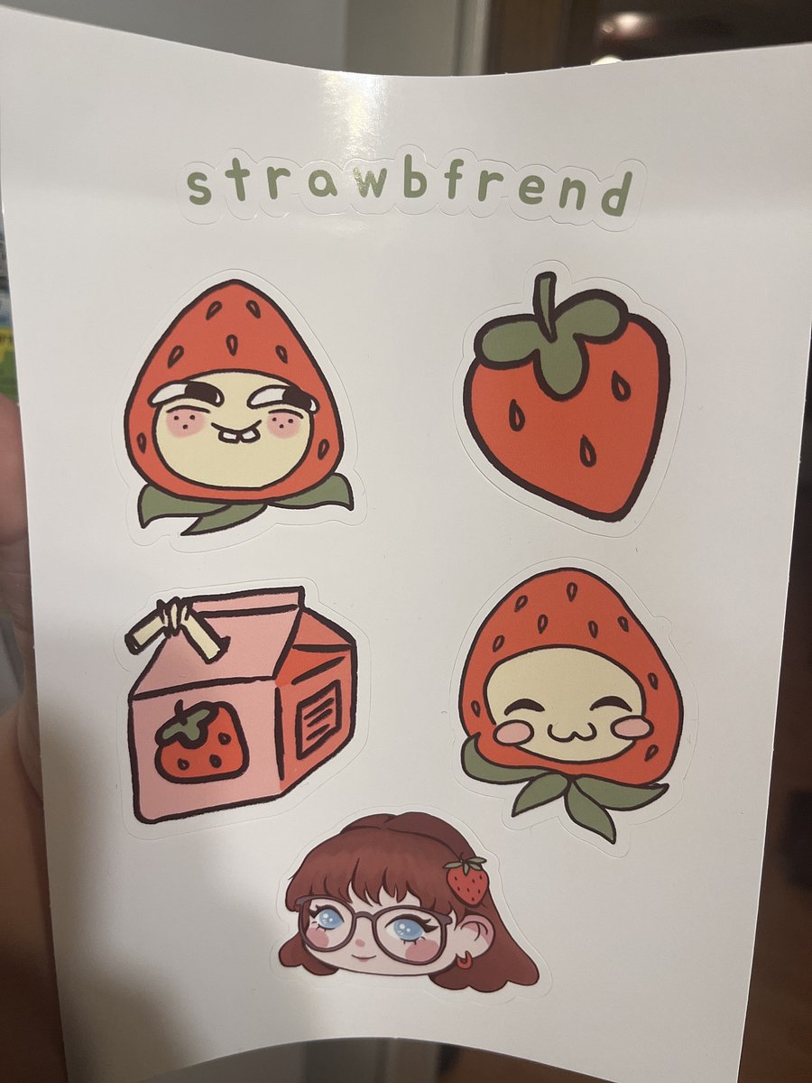 strawbfrend sticker pack product image (4)