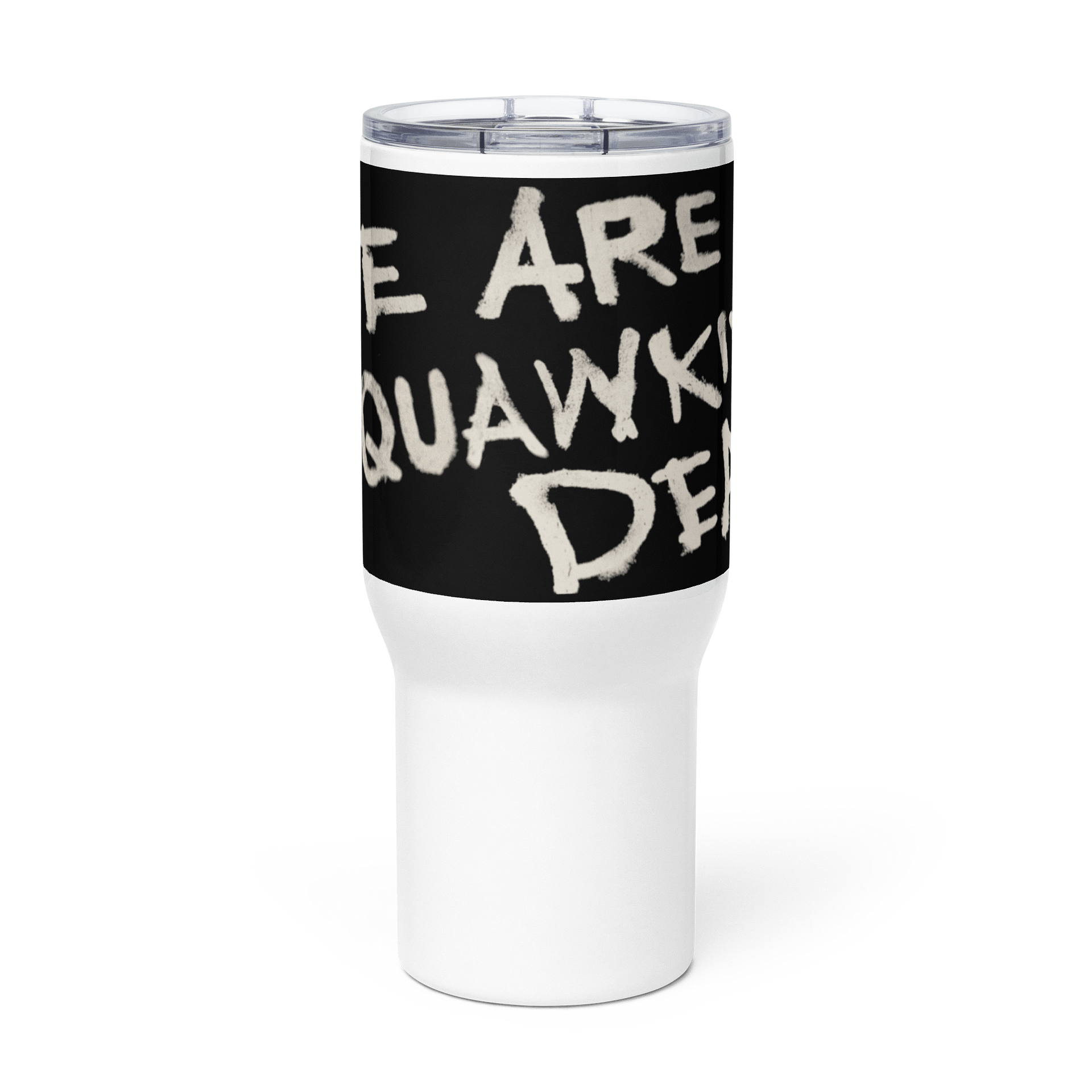 Classic Logo (white) |Travel Mug product image (3)