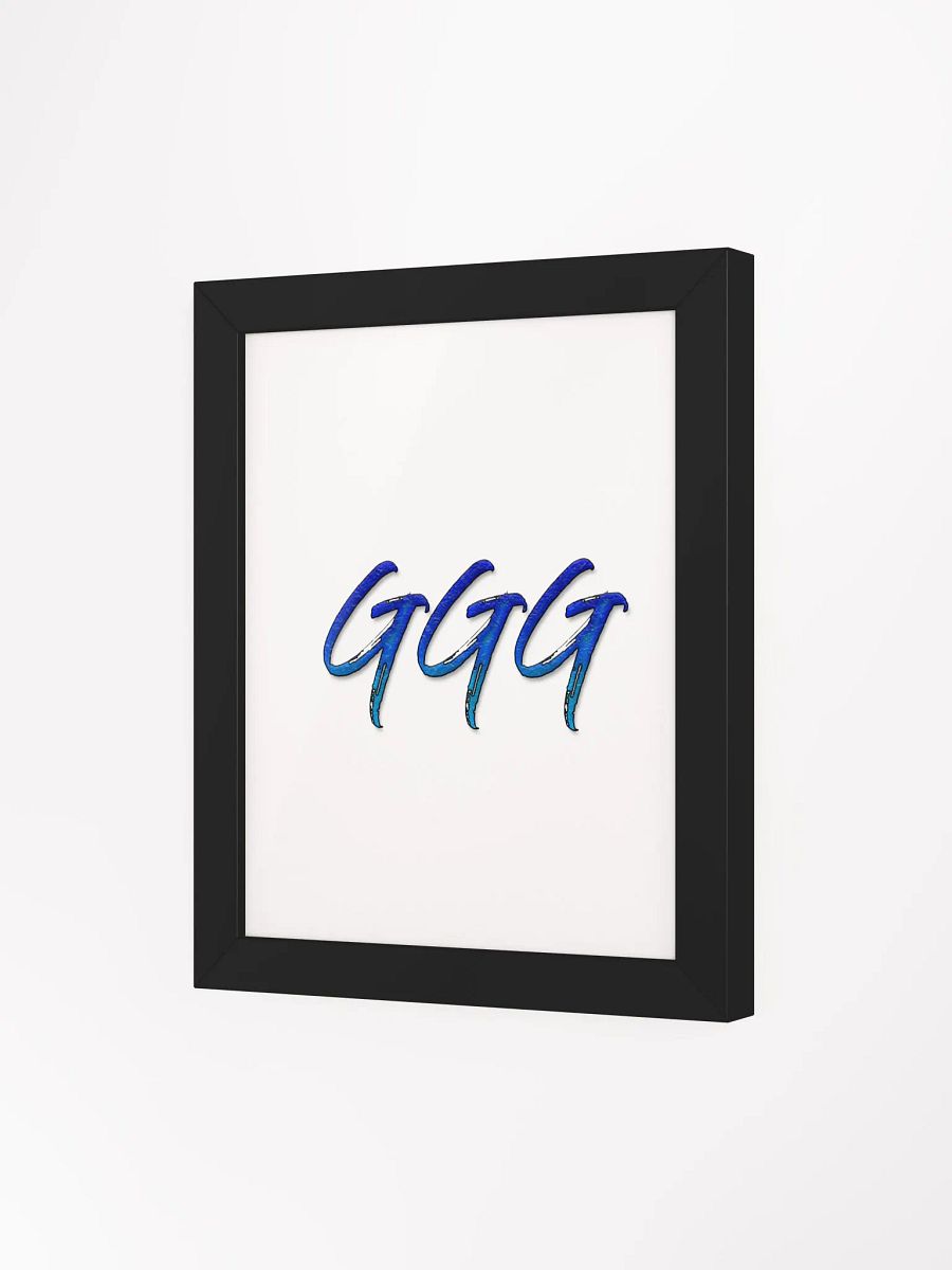 GGG Logo Matte Poster product image (78)