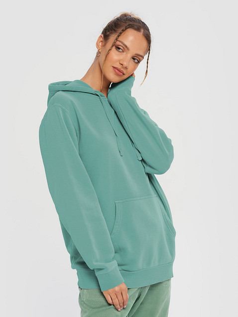 Photo showing Independent Trading Co. Pigment Dyed Hoodie