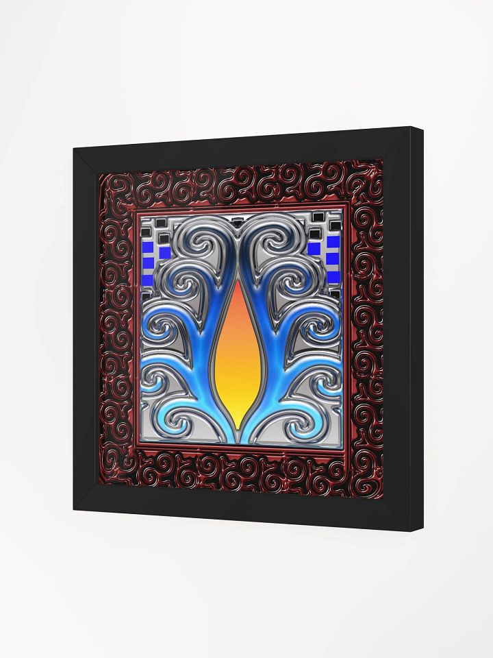 Art Nouveau Candle Framed Poster product image (17)
