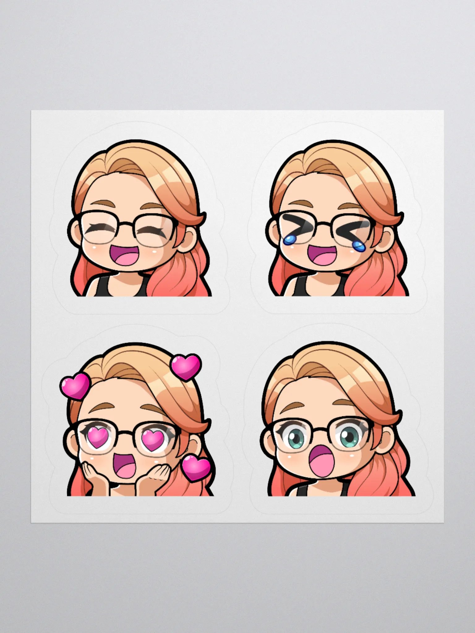Emote Essentials Sticker Sheet product image (1)