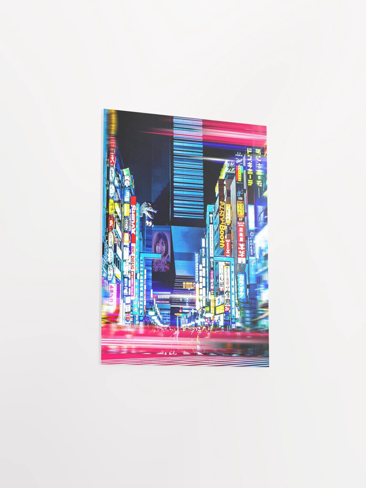 Neon night city: Tokyo, Japan (synthwave/vaporwave/retrowave/cyberpunk) — aesthetic poster product image (8)