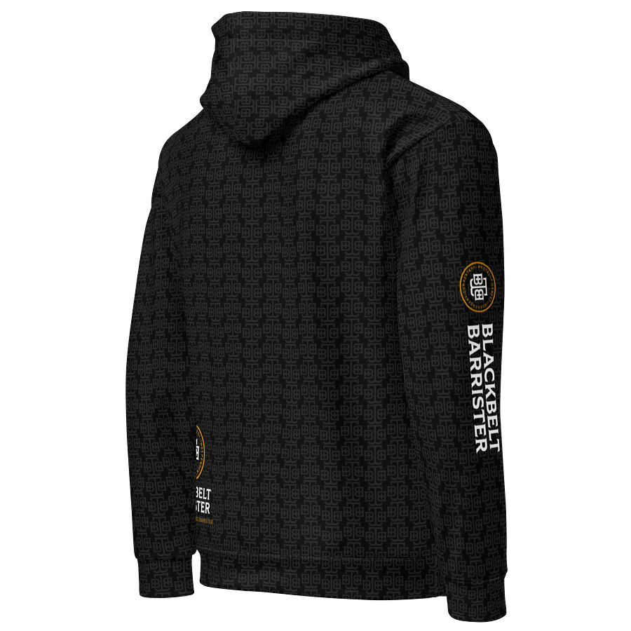 BBB All Over Print Black Hoodie product image (5)