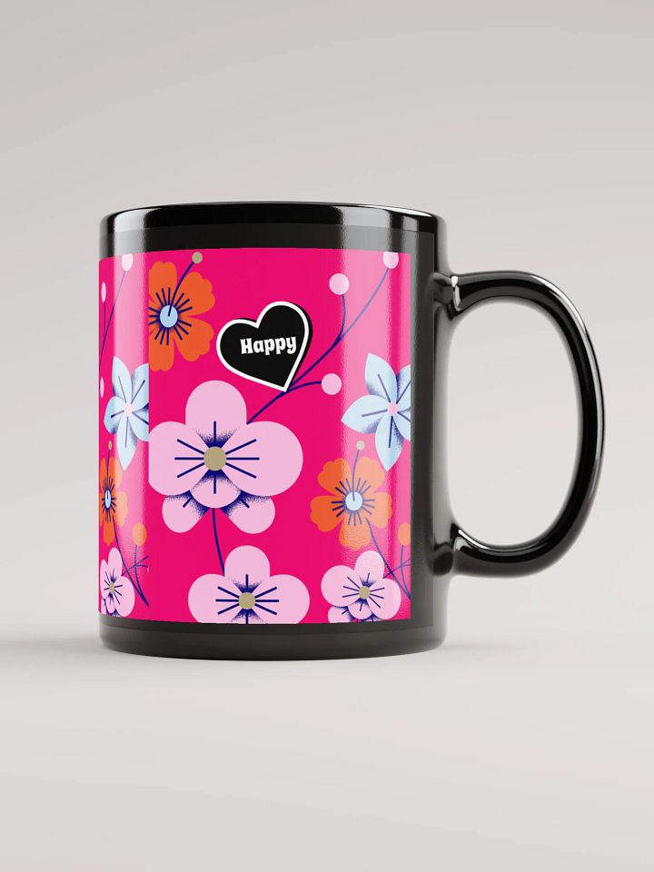 Happy Heart Floral Mug product image (2)