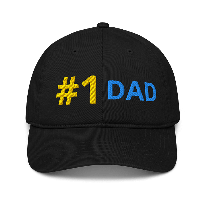 Organic #1 DAD Hat product image (1)