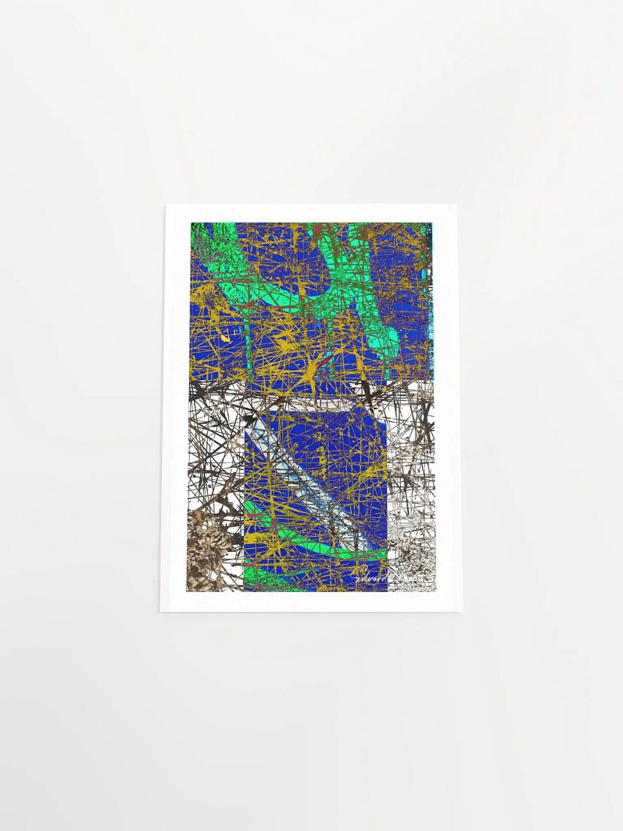 'Tracks' by Edward Martin-Mixed Media Collage Print product image (5)