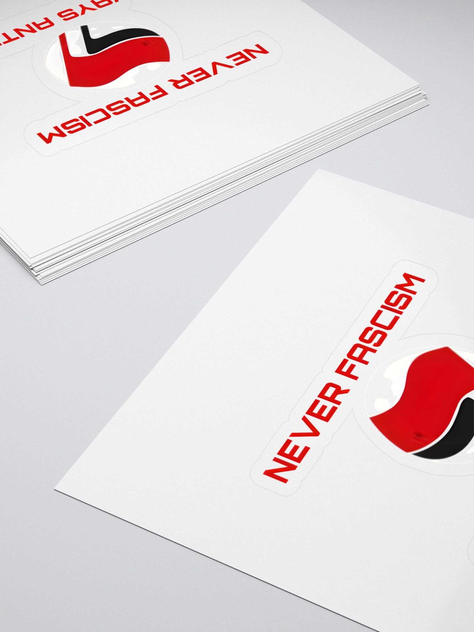 Never Fascism Kiss Cut Stickers product image (4)
