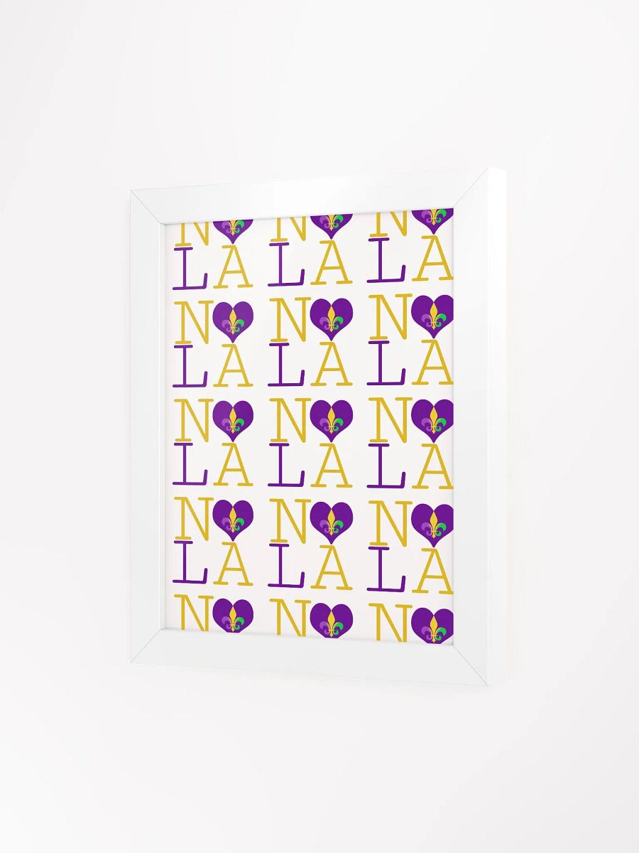 I LOVE NOLA **LEGACY POSTER** (MARDI GRAS 3 INFINITY WALL) product image (84)