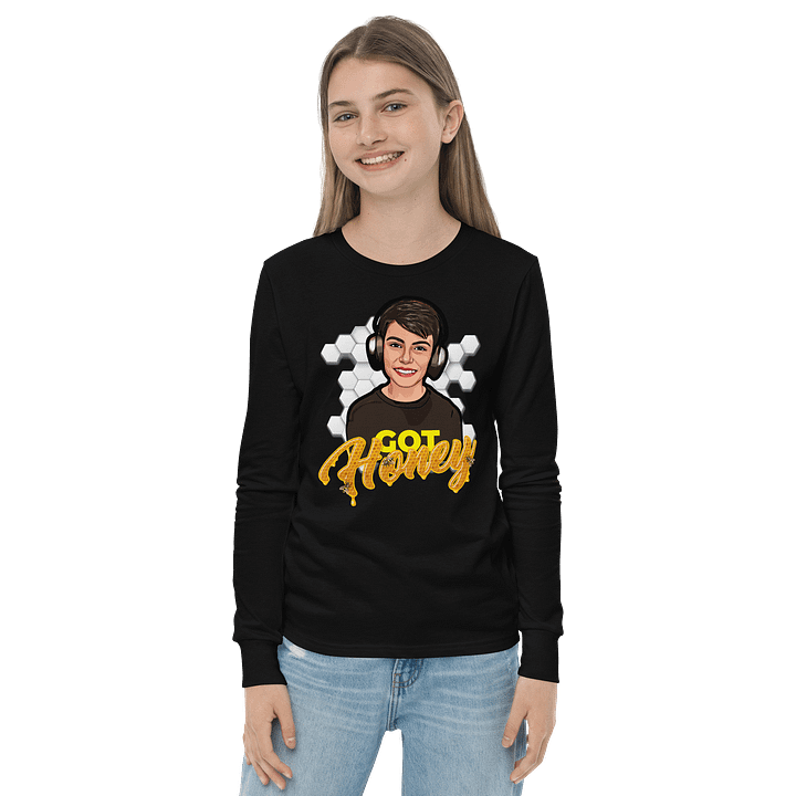 Got Honey Youth Long Sleeve T-Shirt product image (8)