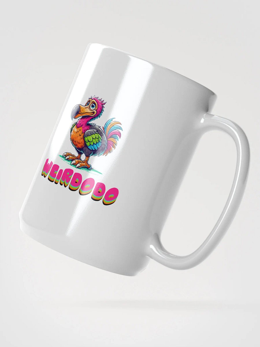 WEIRDODO Weiße Glossy Tasse product image (2)