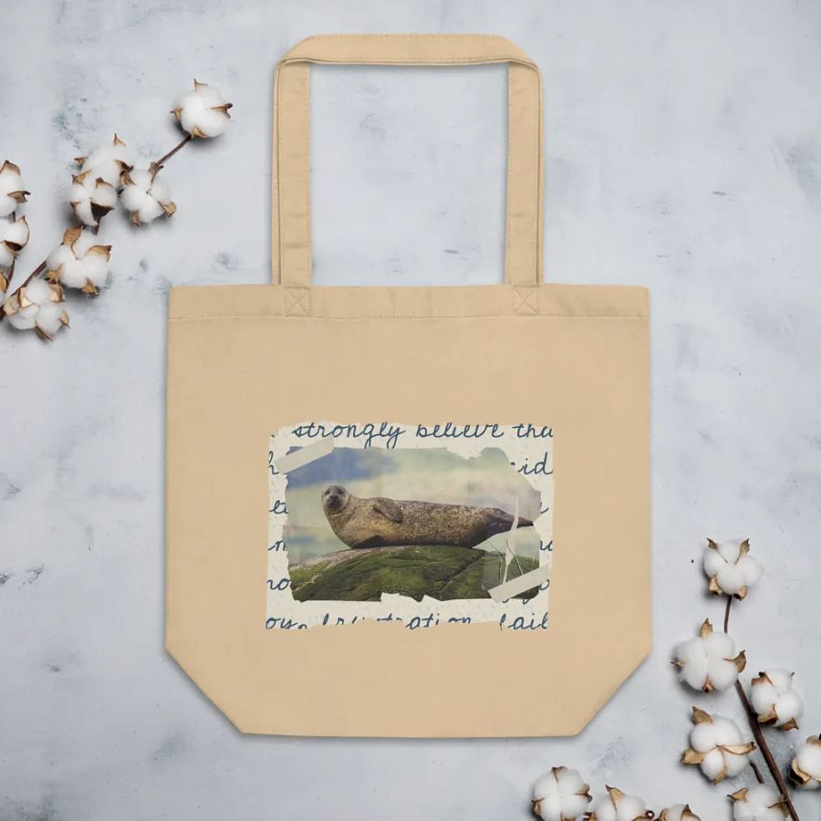 Seal Scrapbook Tote Bag product image (5)
