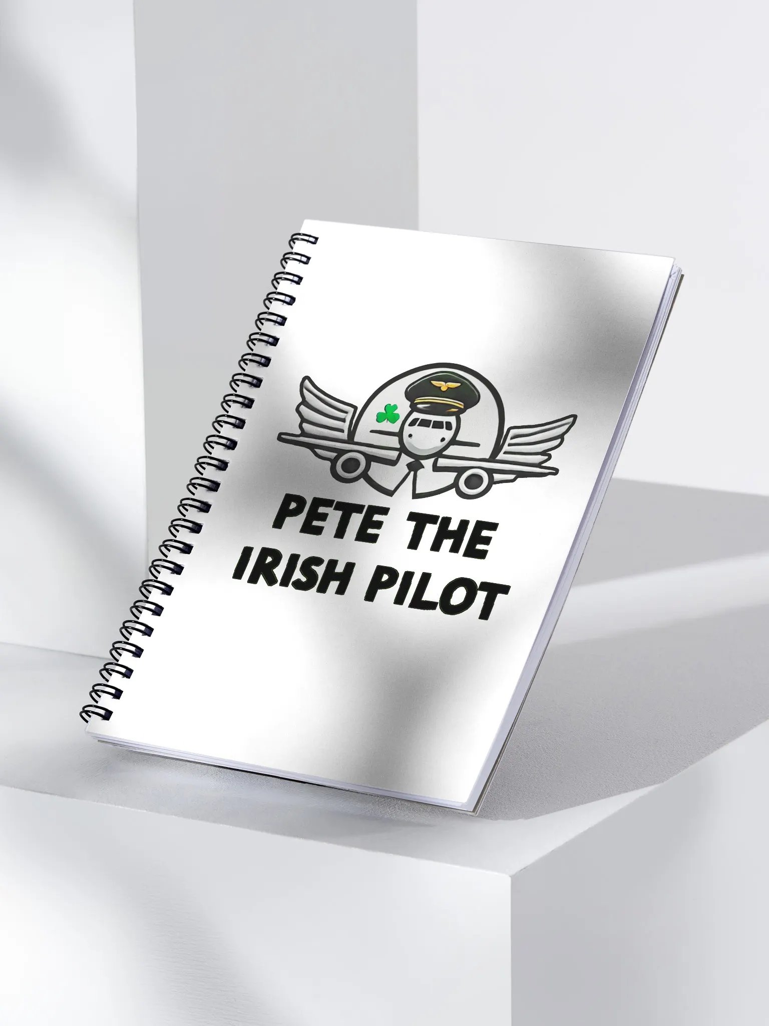 Logo spiral notebook product image (3)