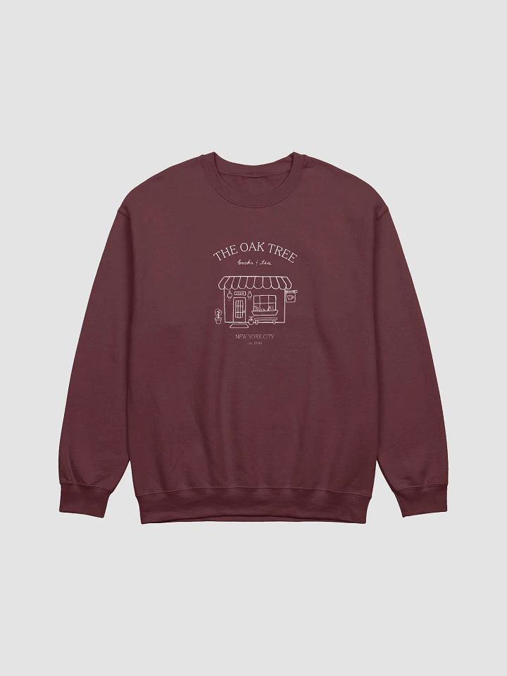 bookstore sweatshirt (maroon) product image (1)