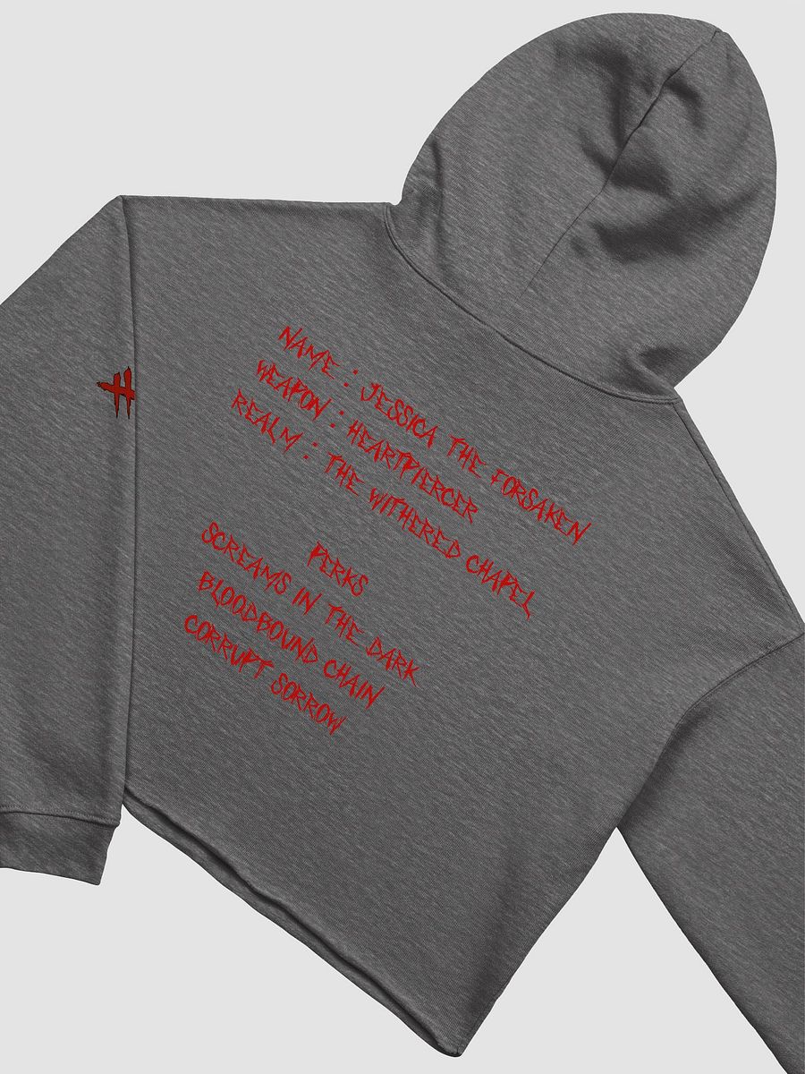 Jessica the Forsaken – Killer Collection Crop Top Hoodie product image (4)