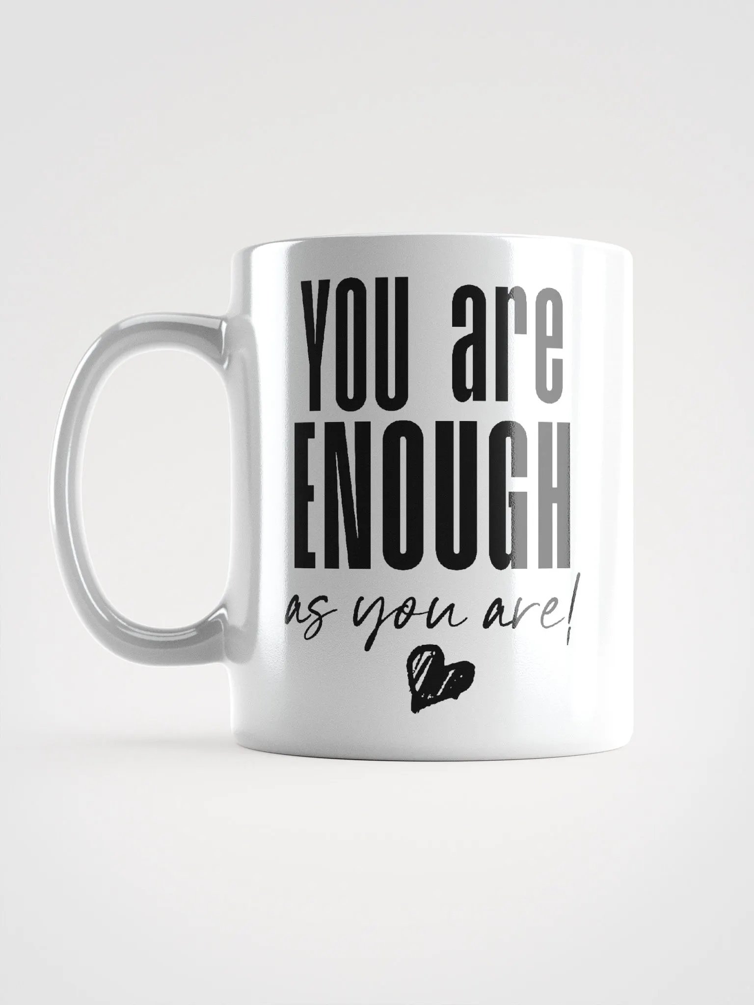 You are Enough Mug - white product image (12)