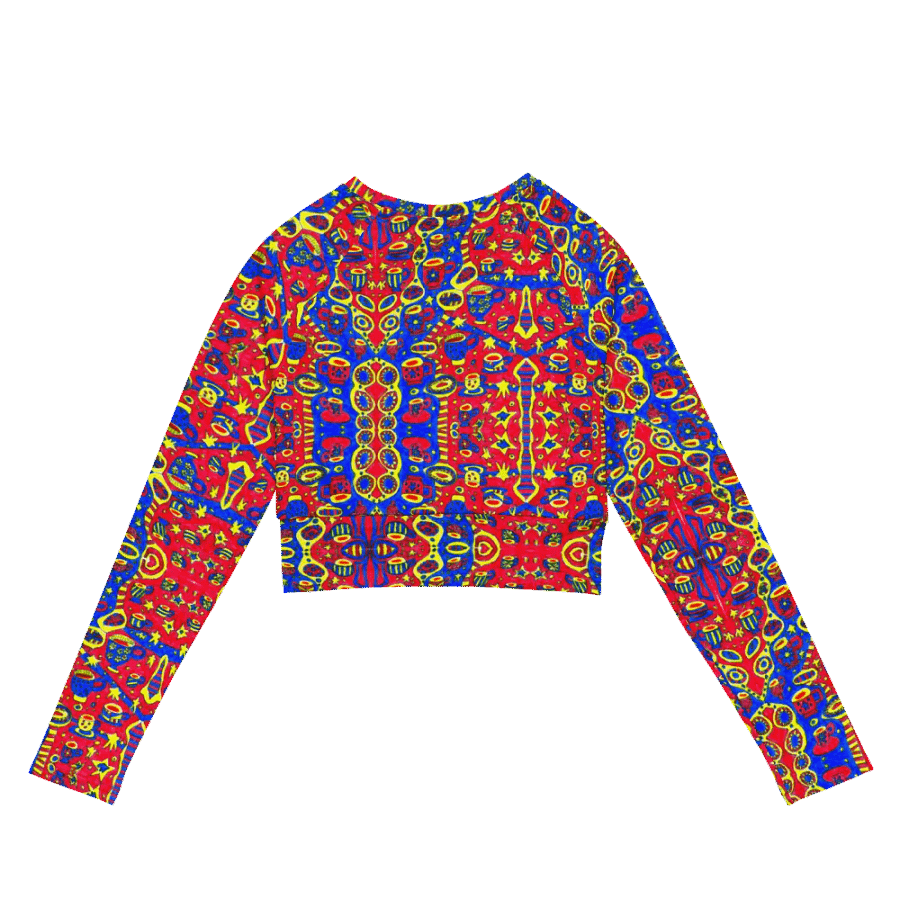 Symmetry Splendor Recycled Crop Top product image (10)