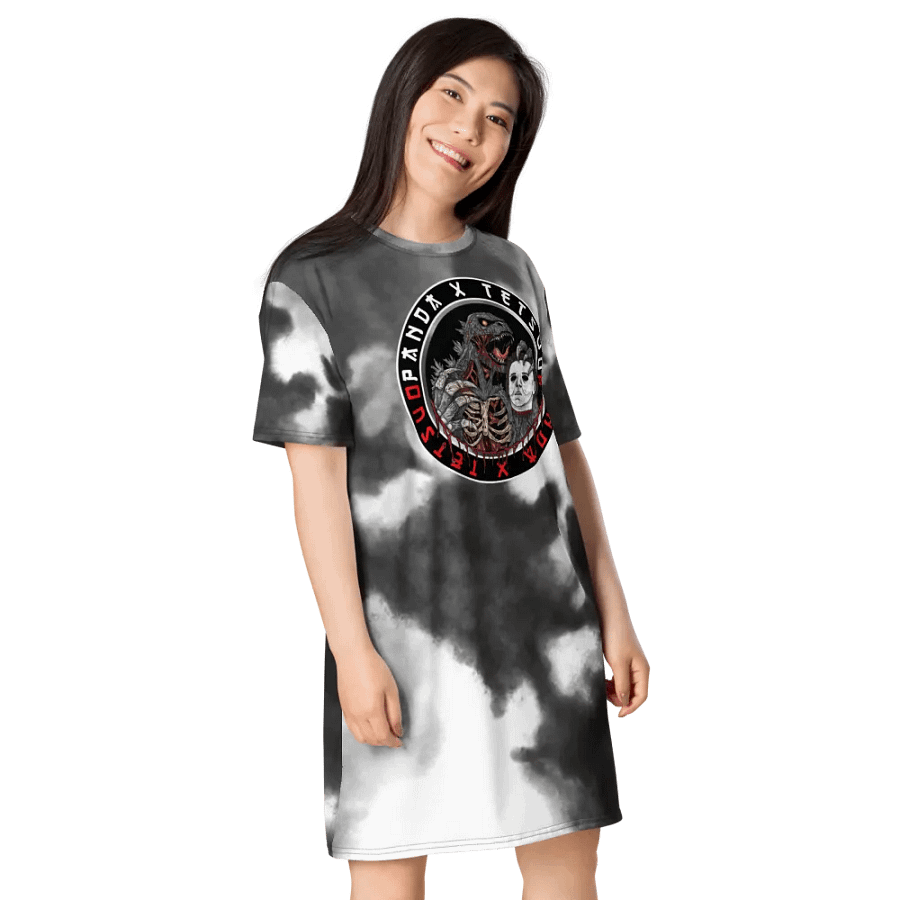 God of Carnage T-Shirt Dress (Northern Lotus Design) product image (12)