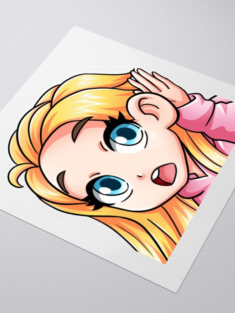 Melissa Listen Emote Sticker product image (3)