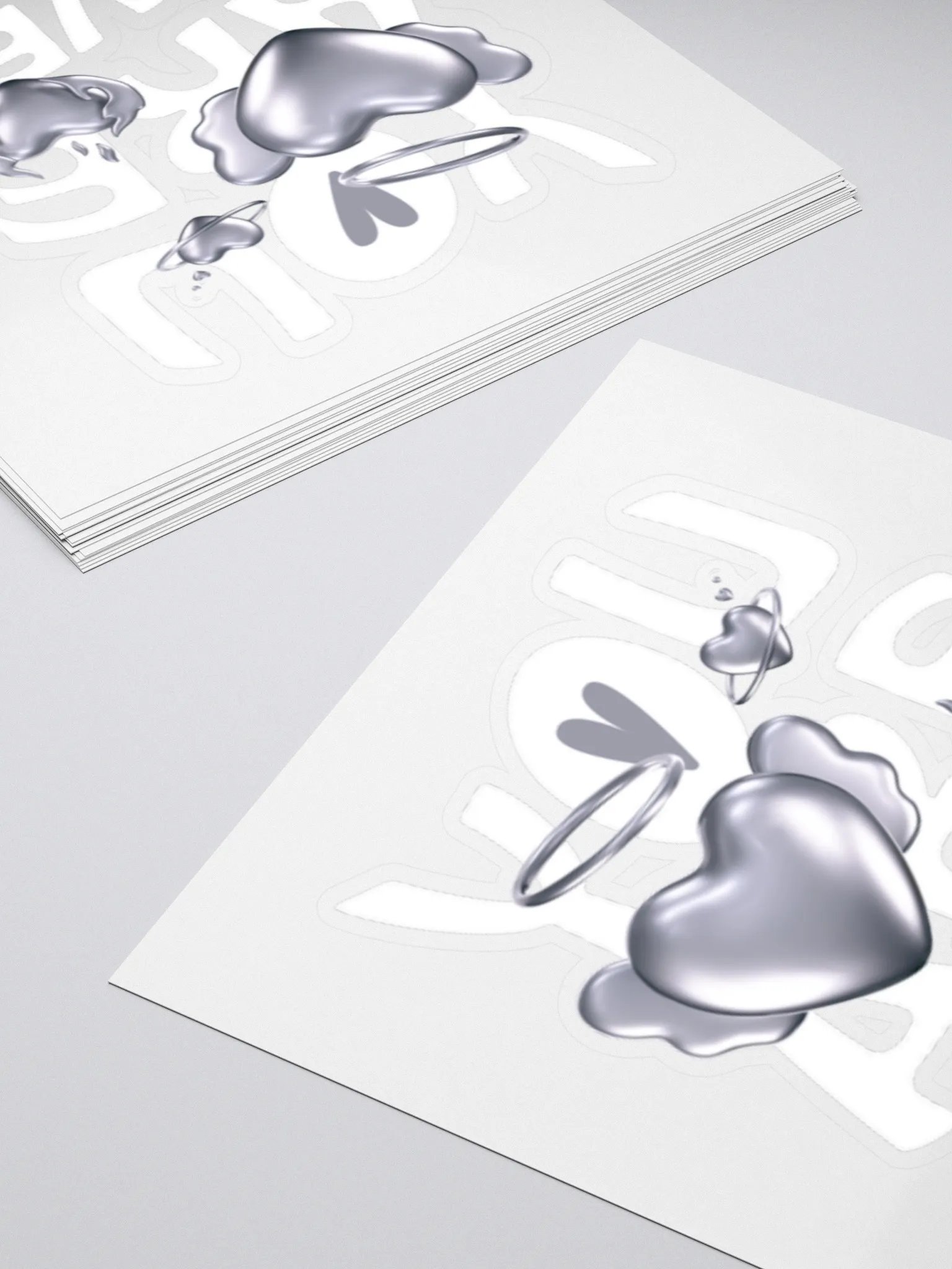 You Are Loved Y2K Stickers product image (4)