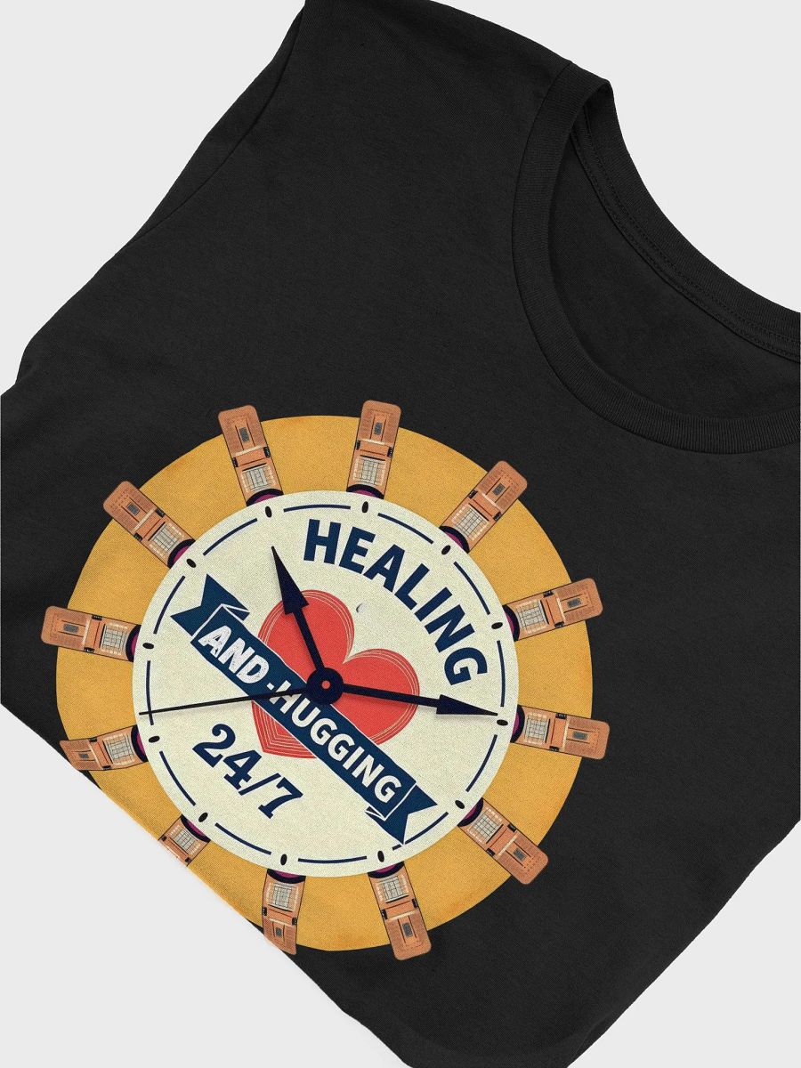 Healing and Hugging 24/7 Clock T-Shirt product image (45)