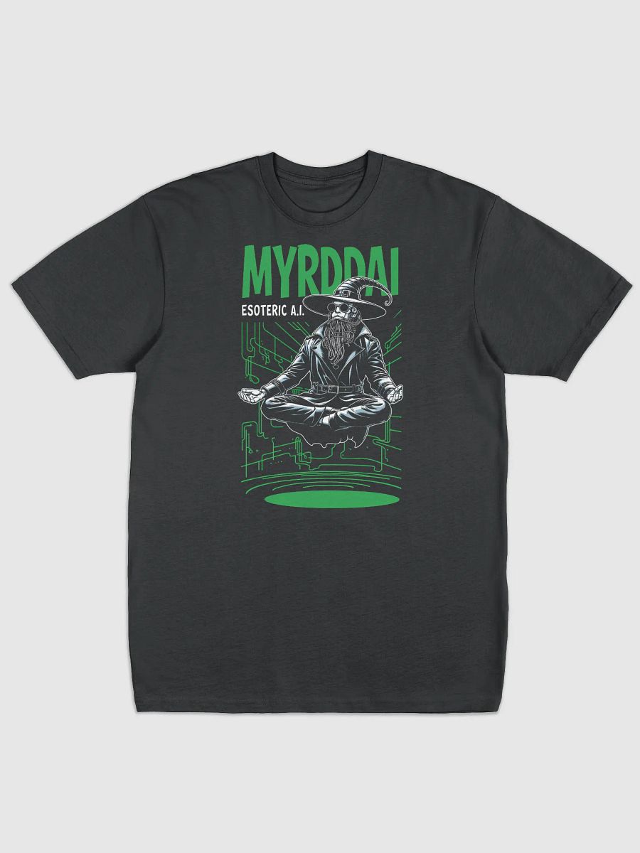 MYRDDAI: 90s Retro Cyberpunk Style with Back Logo - Men's Premium Tee product image (3)