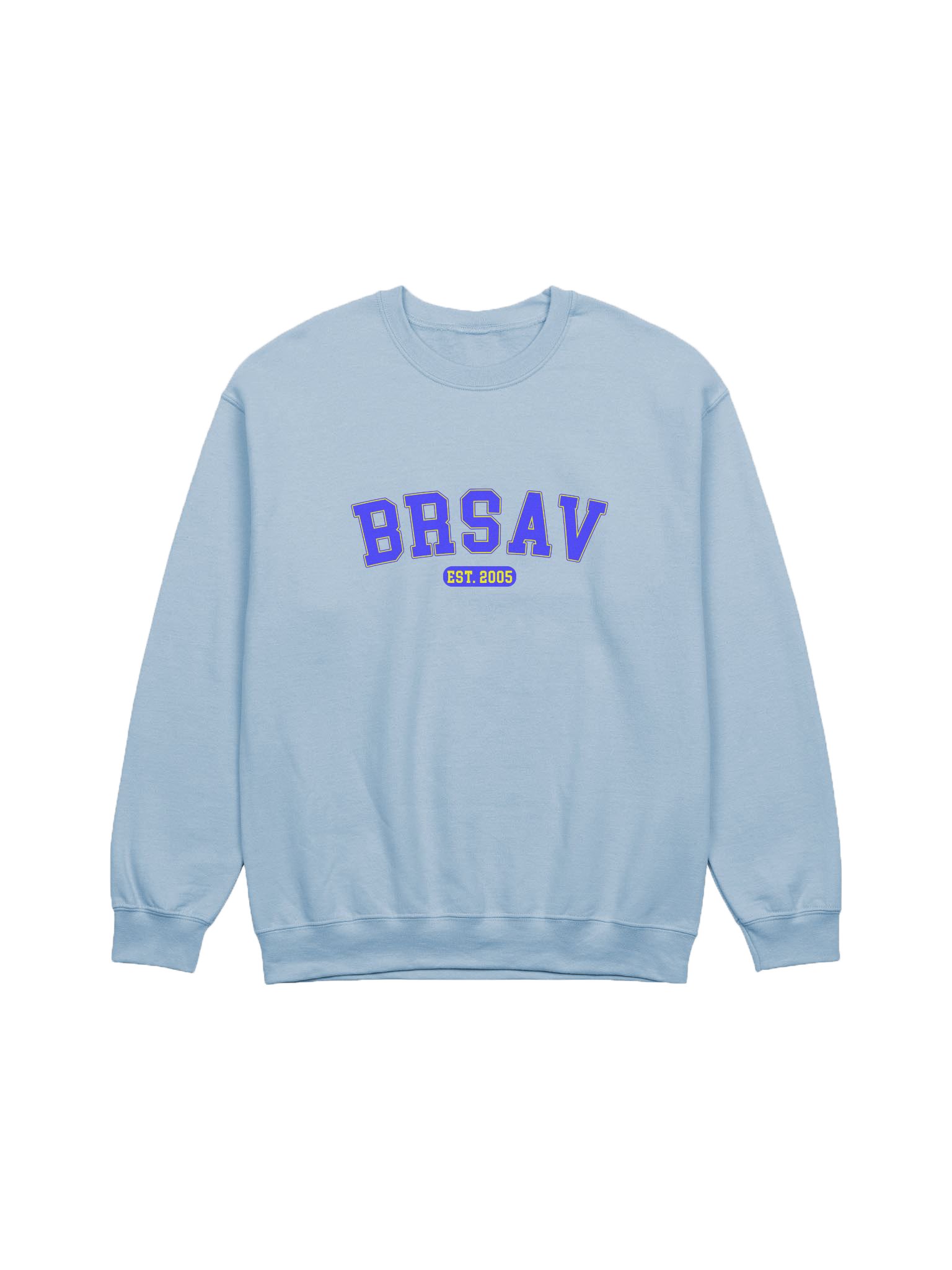 Varsity Blue/Gold Brsav Crewneck product image (1)