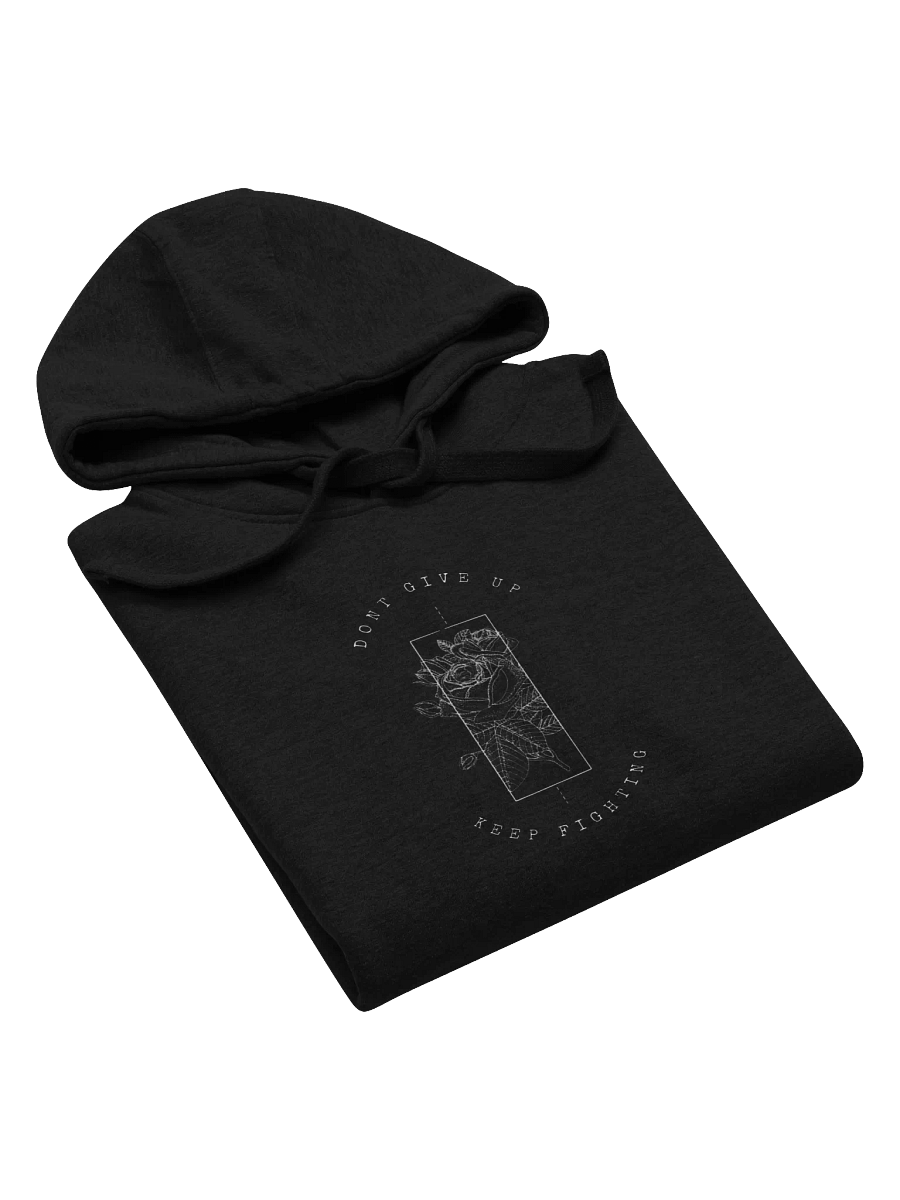 Monochromatic Rose Tattoo Unisex Hoodie product image (5)