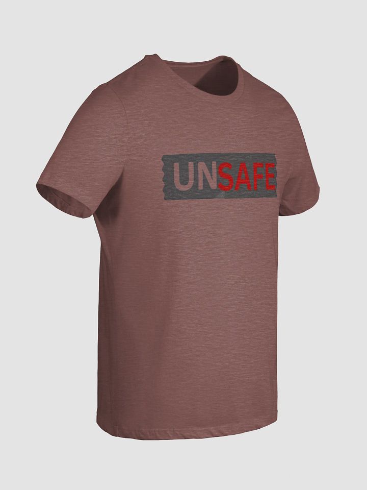 Women's Supersoft Relaxed-fit T-Shirt Un Safe Lettering product image (2)