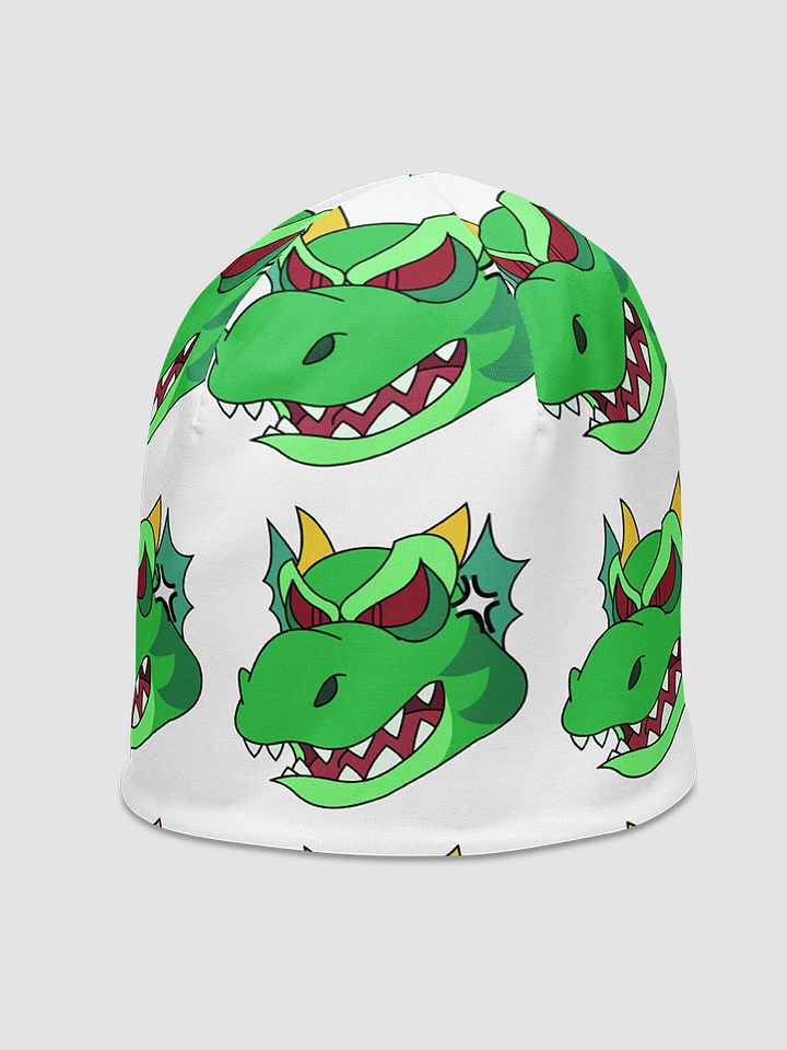 Lotta Angry Green Dragon All-Over Print Beanie product image (1)