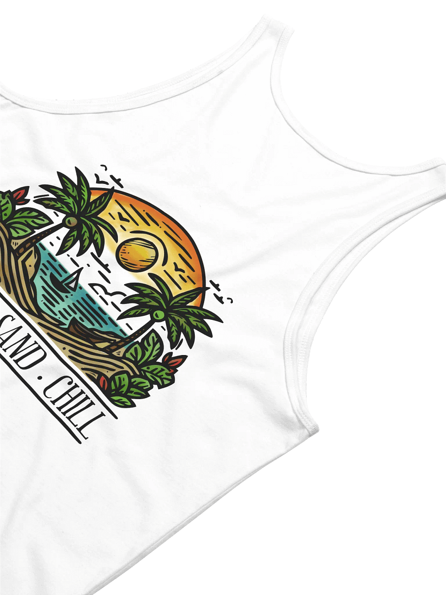 Sunset. Sand. Chill Canvas Tank Top product image (7)