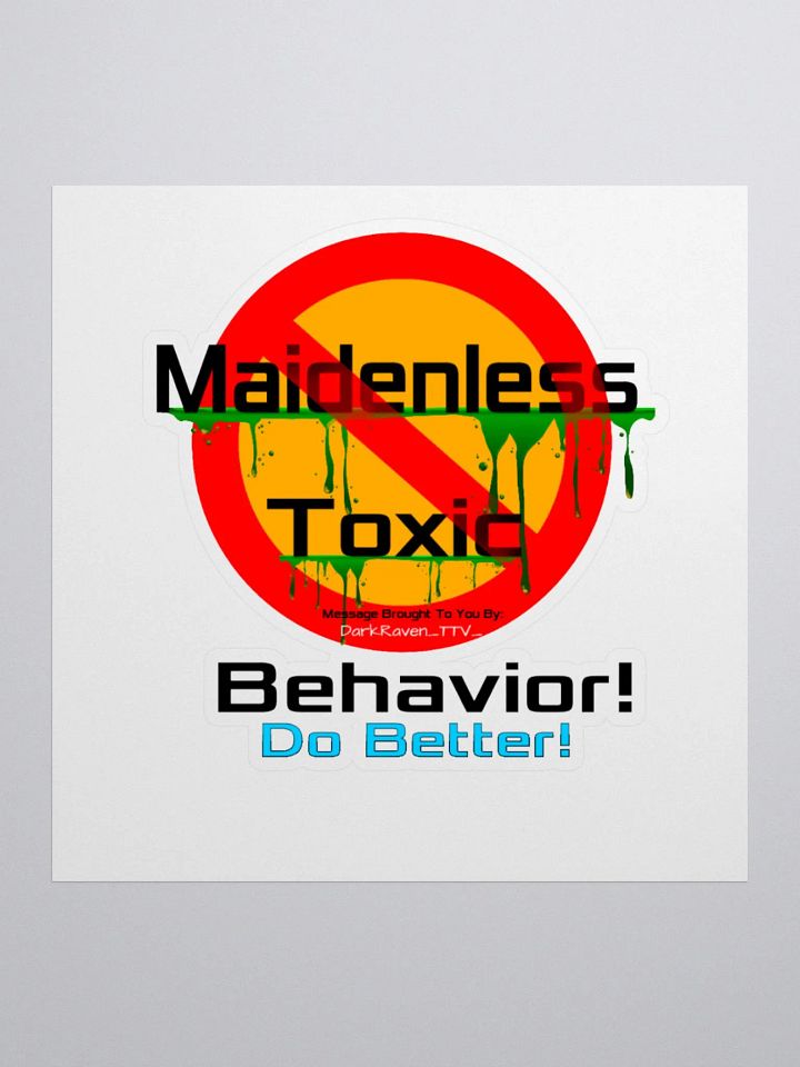 maidenless sticker product image (1)