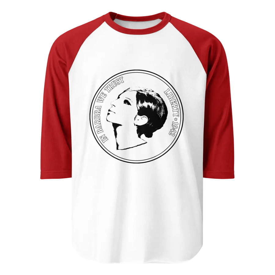 In Barbra We Trust - Midnight Comfort Raglan Tee product image (1)