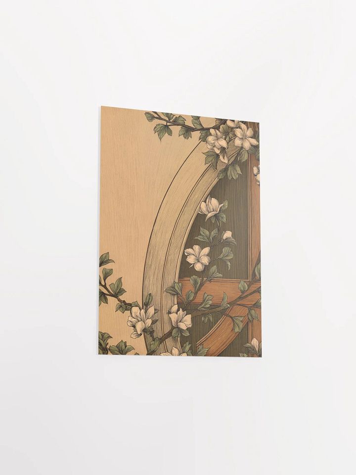 Blossoming Archway Matte Poster product image (2)
