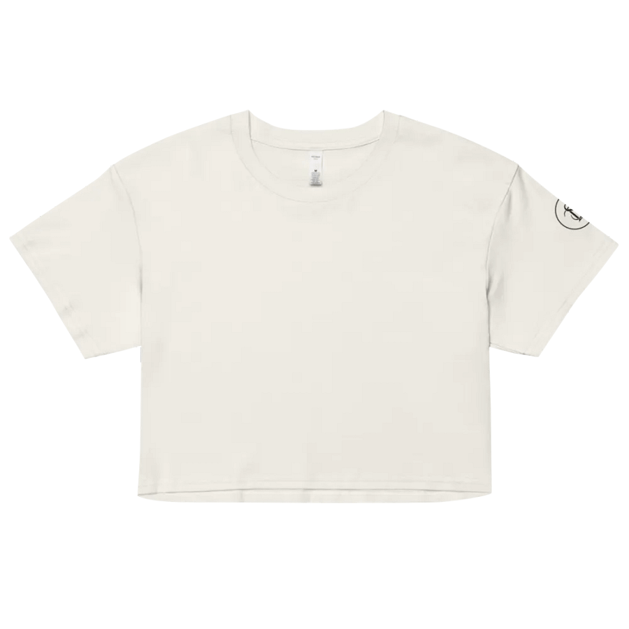 SHE DECIDES - Women's Crop Top (Logo Only) product image (5)