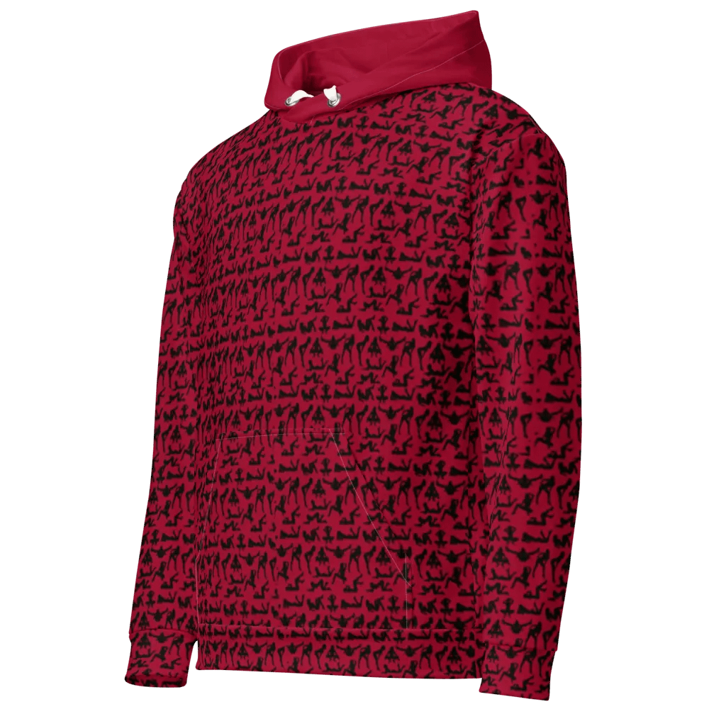 Sexy Ladies Silhouettes - Carmine | Unisex Hoodie product image (2)