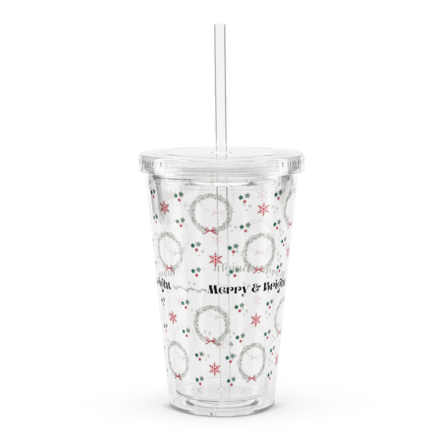Merry & Bright Christmas Tumbler product image (5)